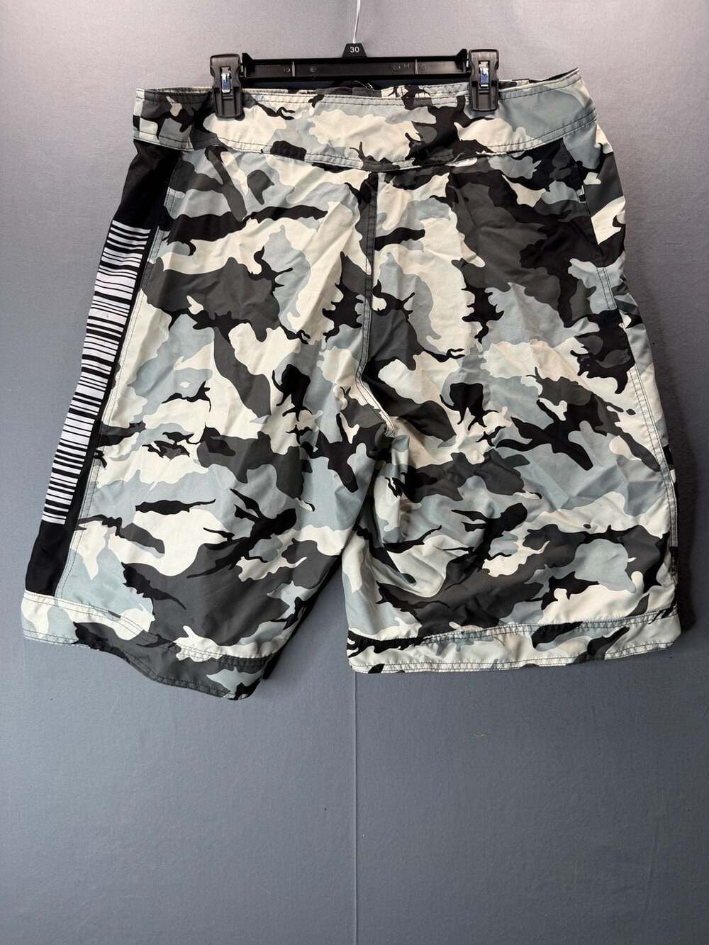 Sinister Brand Board Shorts UFC Trunks sample 38 Camouflage Grey Black Xyience - Picture 3 of 8